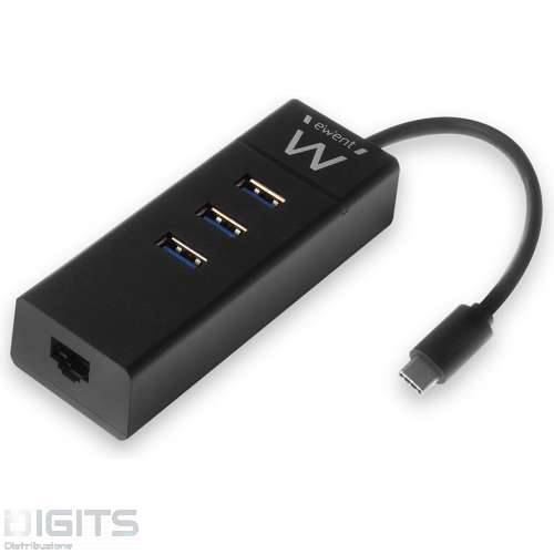 HUB USB 3.1 + GIGABIT LAN EW1141