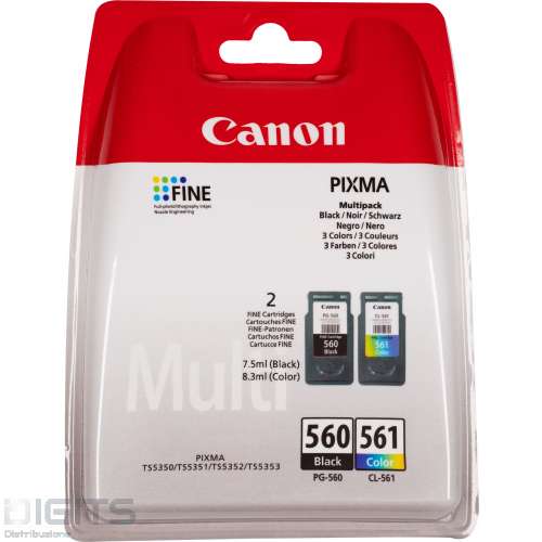 CANON MULTIPACK PG-560/CL-561 + CARTA FOTOGRAFICA