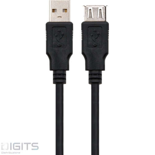 Prolunga Usb 2.0 A A M F 1.8Mt Ec1066