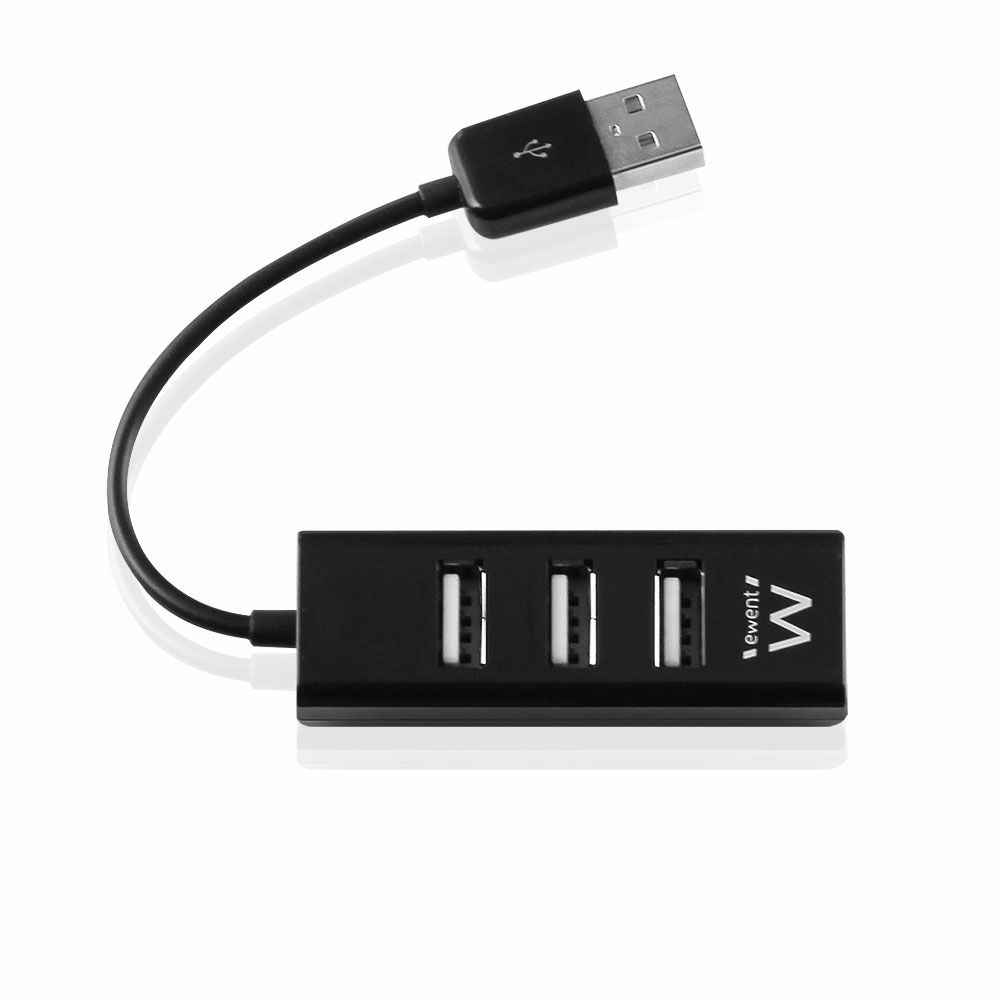 HUB USB 4 PORTE EWENT NERO 2.0  EW1123