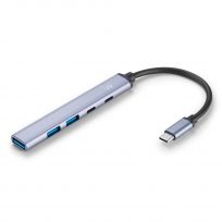 Hub USB-C a Multiport Dock 5 in 1, 2xUSB-C + 3xUSB-A
