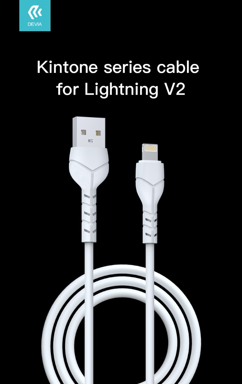 KINTONE CAVO LIGHTNING 5V 2.1A 1MT