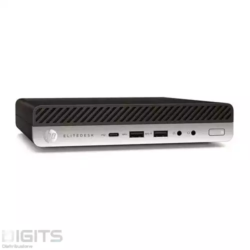 Pc Ricondizionato Mini Hp Elitedesk 800 G3 I5-7Th Ram 8Gb Ssd 256Gb Windows 11 Pro Display Port Grado A