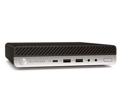 Pc Ricondizionato Mini Hp Elitedesk 800 G3 I5-7Th Ram 8Gb Ssd 256Gb Windows 11 Pro Display Port Grado A