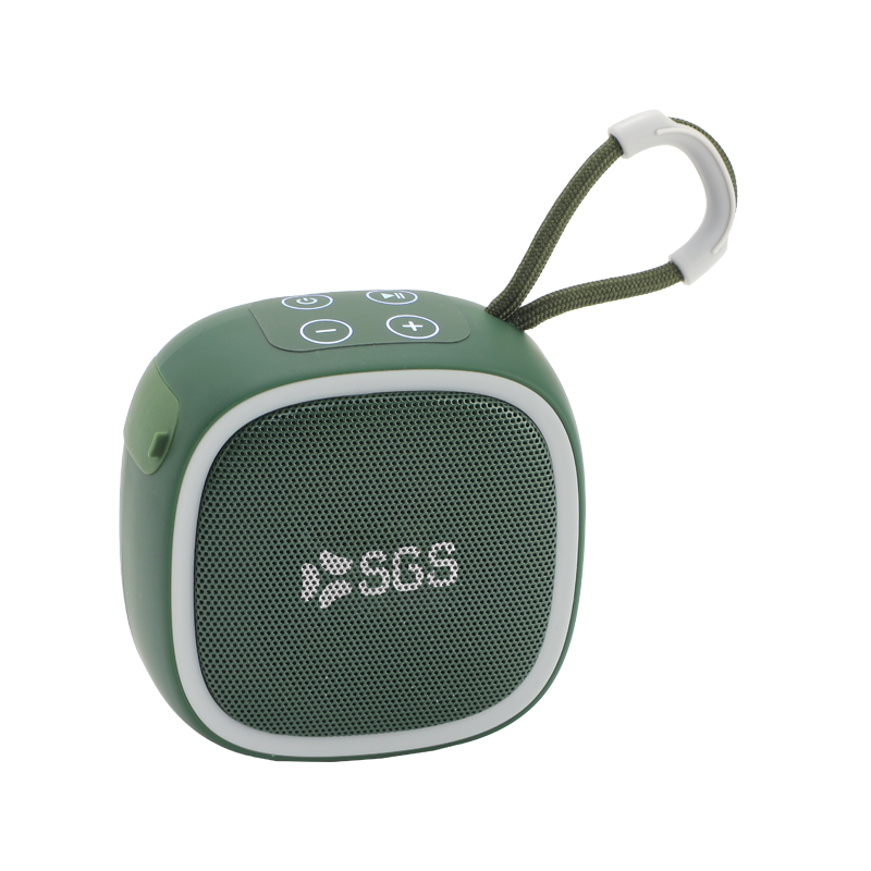 SGS Airing Cassa Wireless 5W VERDE Slot MicroSD USB - Mic - TWS
