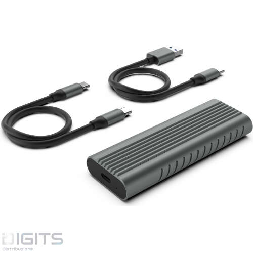 Box SSD NVMe USB 3.2 senza viti