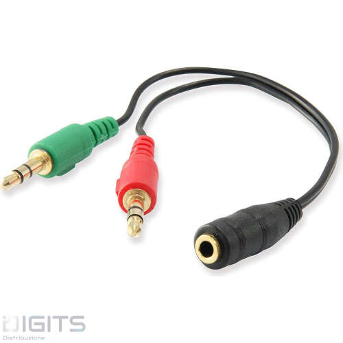 ADATTATORE AUDIO PER CUFFIE