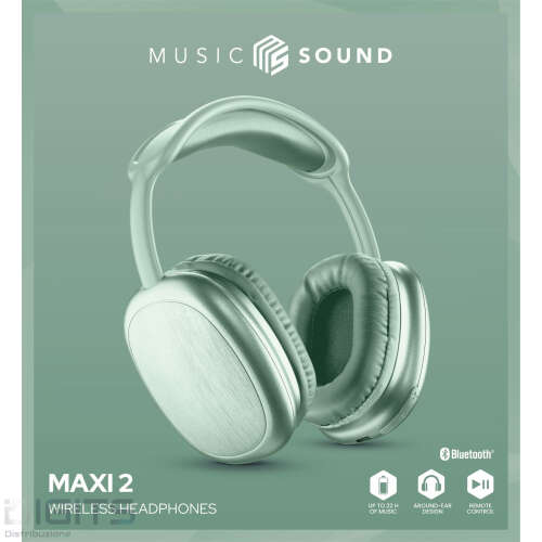 Cuffia Bluetooth Con Capsule Maxi 2 Green