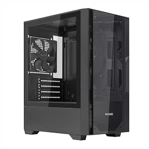 Case M-Atx Gigan Bk100 Nero 0,45Mmspcc 2*U3 3*Fan Front E Side Glass