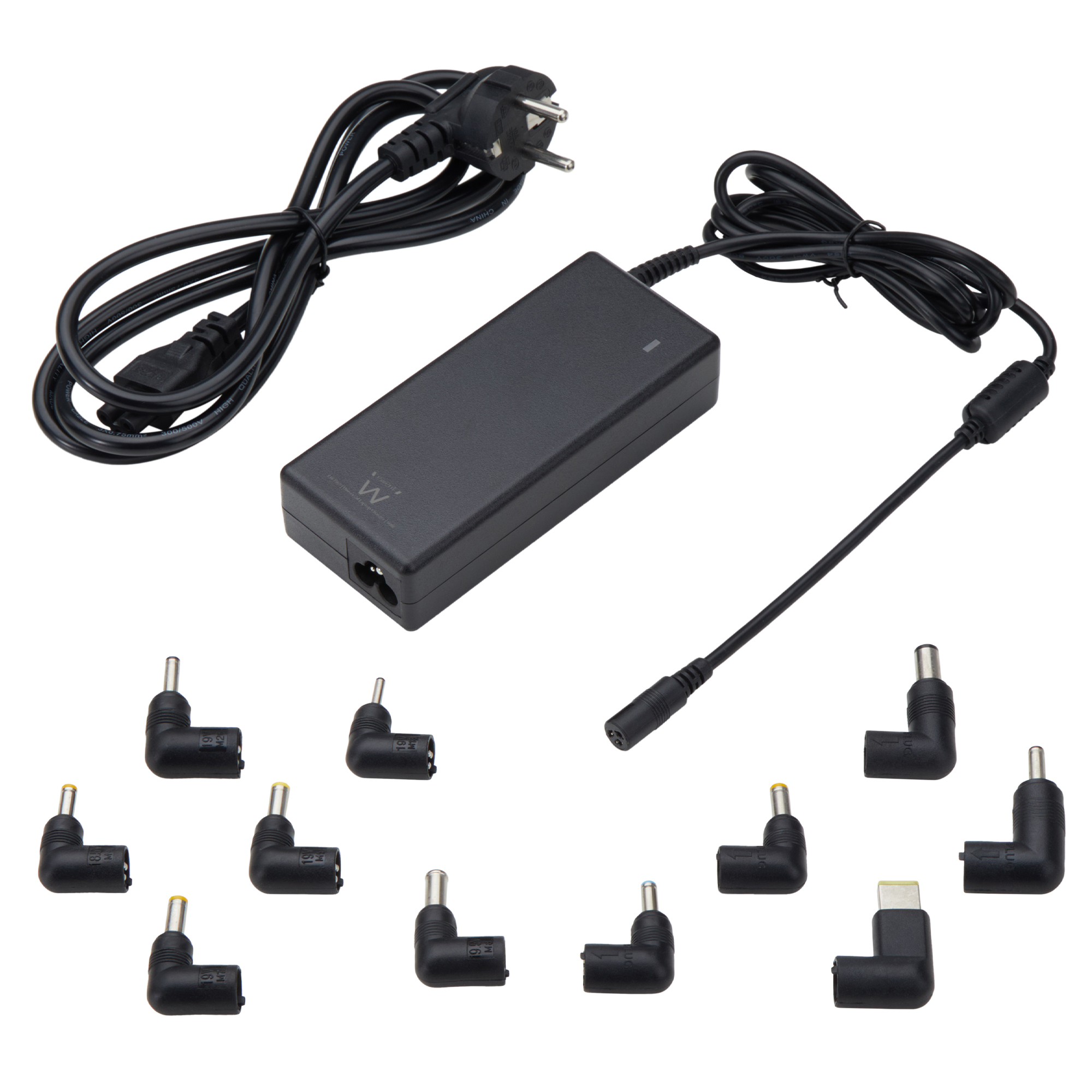 Alimentatore Per Notebook 90W Automatico Con 11 Tips (4, 5, 7, 8, 12, 13, 26, 27, 28, 30,31) Ew3969