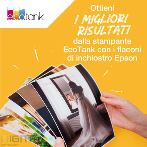 TANICA ORIGINALE EPSON #102 ECOTANK PIGMENT BLACK INK BOTTLE C13T03R140