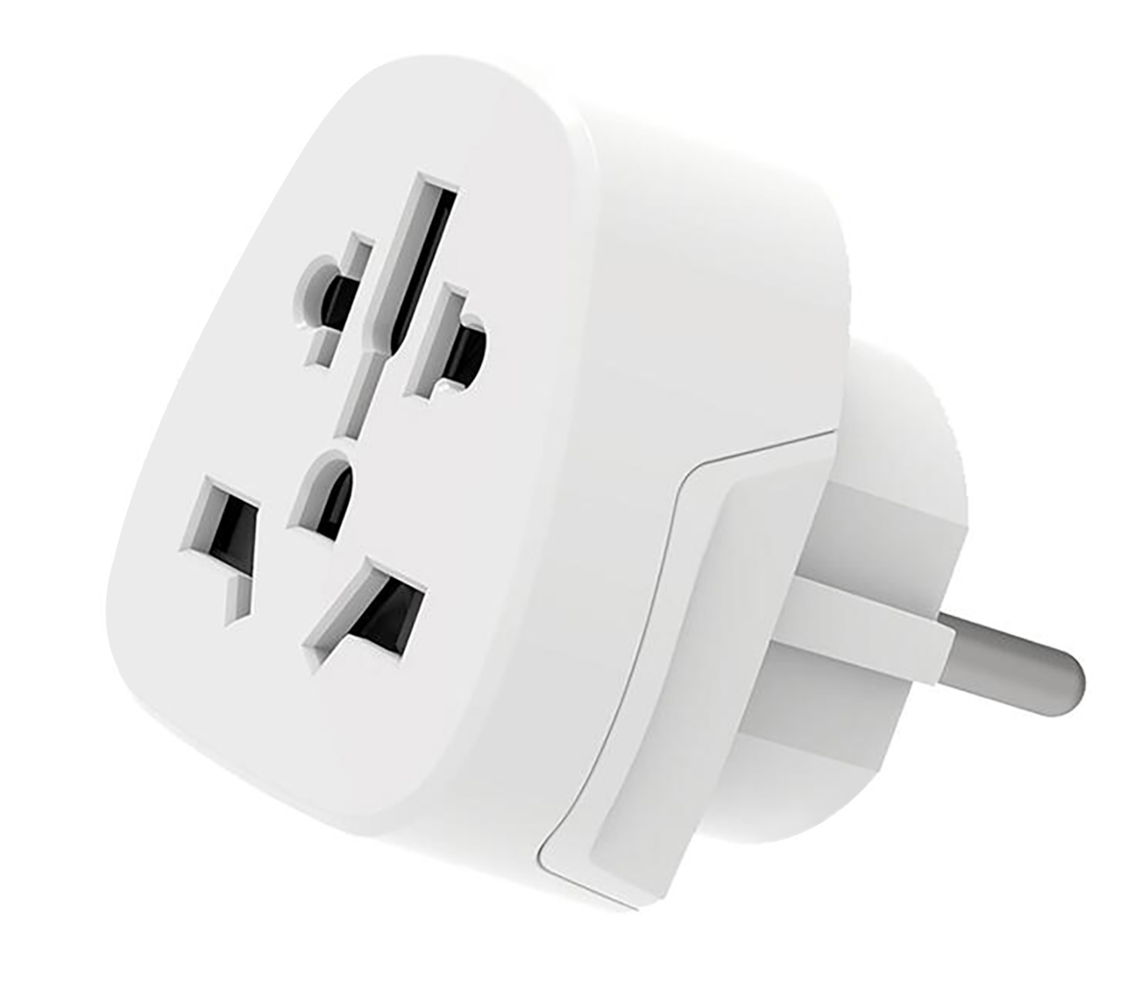 Adattatore Viaggio Da Mondo A Eu, Max 16A,250V, 10A 250V Bianco