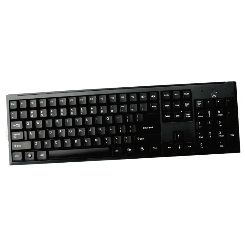 TASTIERA BLACK PS/2/USB