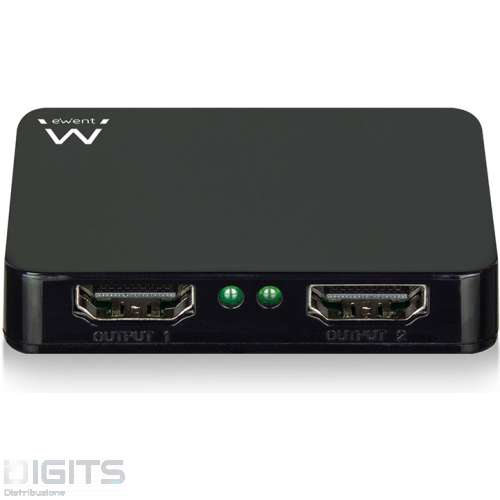 Splitter HDMI 4K 1 ingresso 2 uscite