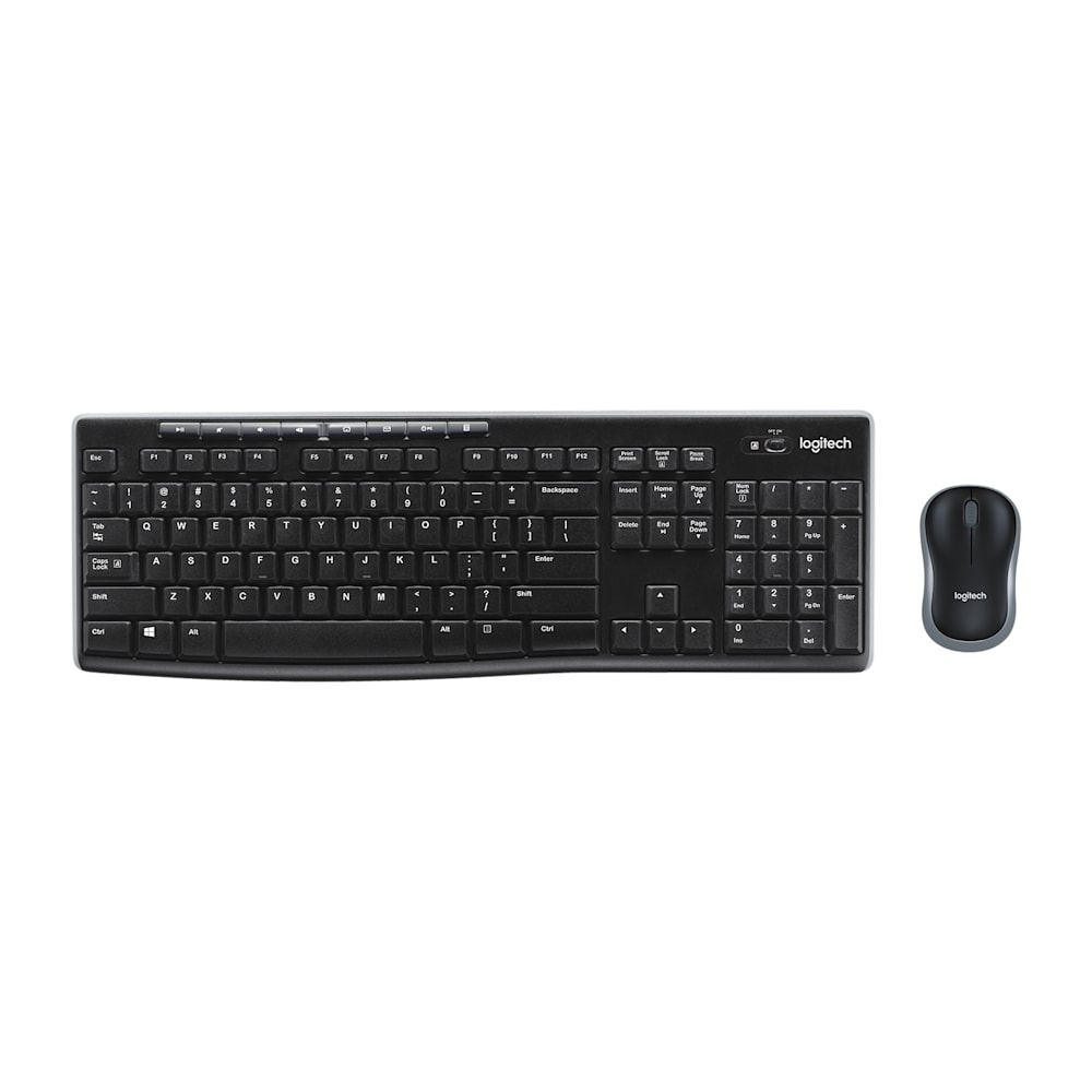 TASTIERA + MOUSE LOGITECH MK270 WIRELESS 920-004512