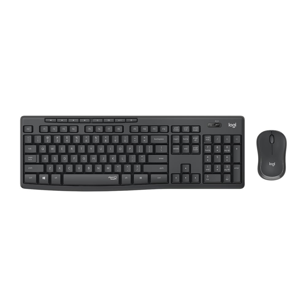 TASTIERA + MOUSE LOGITECH WIRELESS MK295 NERO 920-009797