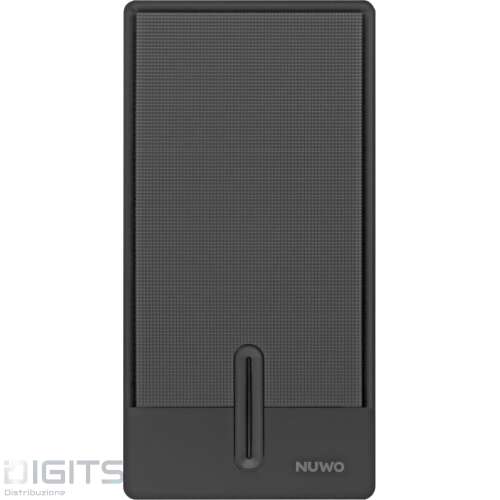 Case Office M-Atx Nuwo Quartz Qk200 Nero 0.6Mm Spcc 2*Usb3.0 2.0 Type-C
