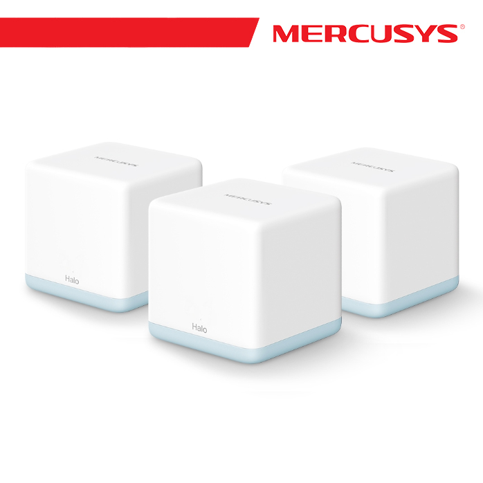 Sistema Mesh Mercusys Wi-Fi Ac 1200 3Pz Halo H30(3-Pack)