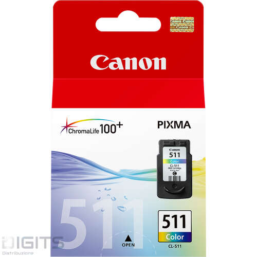 CARTUCCIA CANON CL-511 2972B001