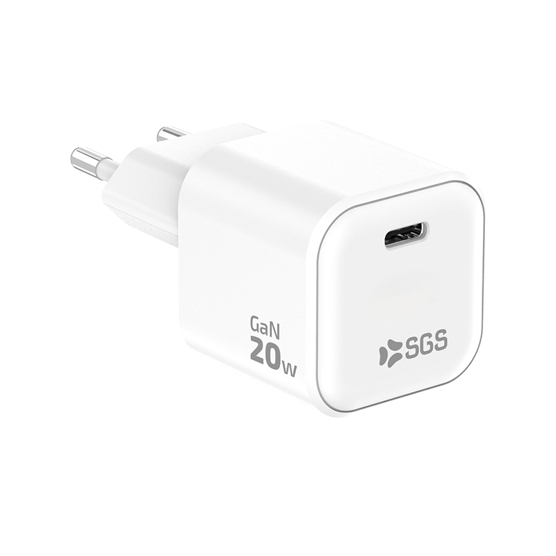 Caricatore Da Casa - Usb-C Pd Gan 20W White