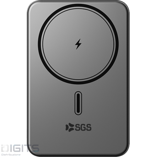 Sgs Powerbank Magsafe - 5000Mah - Grey