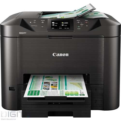 Multifunzione Canon Maxify MB5450 A4 DADF Duplex Lan Usb WiFi Lcd