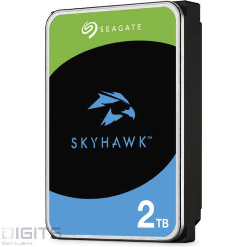 Hdd Seagate 2Tb Sata-6Gb 5900Rpm 256Mb Skyhawk Videosorveglianza St2000Vx017