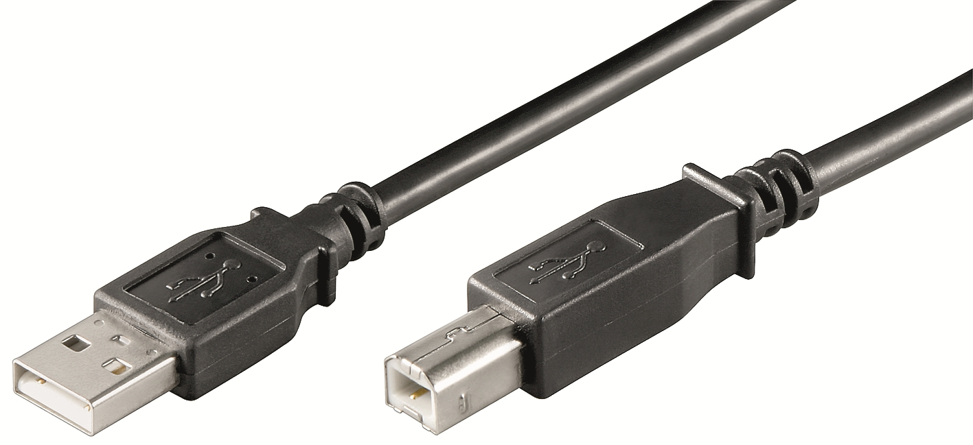 Cavo Usb 2.0 A B M M 3.0Mt Nero Ec1005