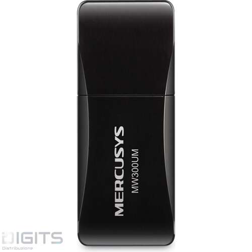 Nano Scheda Wireless N300 2.4Ghz Mercusys Mw300Um