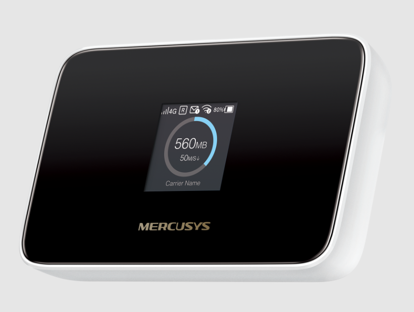 Mercusys Router Mobile 4G Lte Mt115 Hotspot Portatile Wireless Type-C Con Display